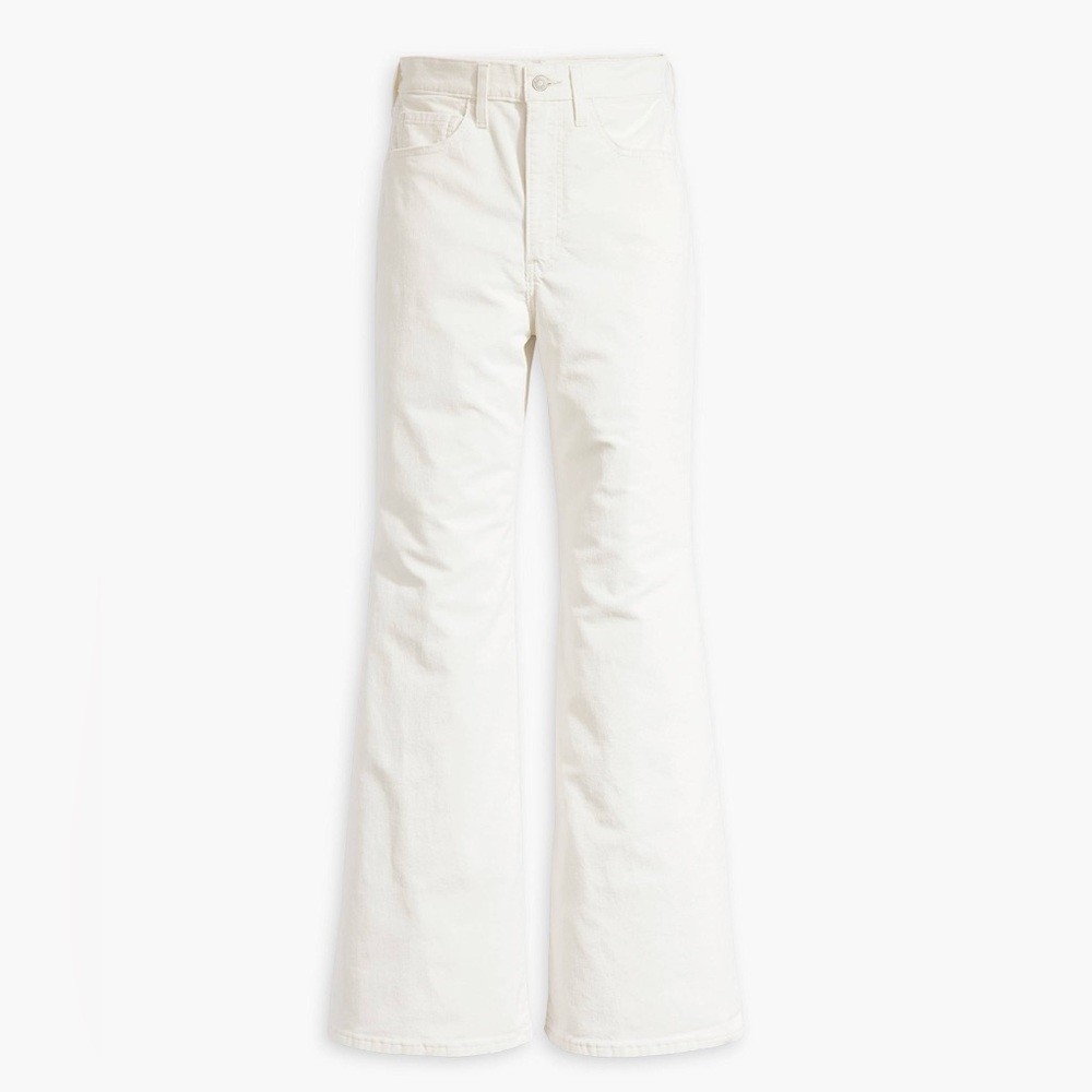 Levi’s Ribcage Bell Corduroy Pants | White | 30x32